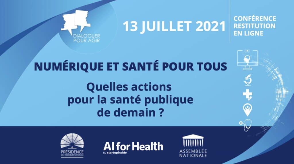 Post thumbnail NUMÉRIQUE ET SANTÉ POUR TOUS :  QUELLES ACTIONS POUR LA SANTÉ PUBLIQUE DE DEMAIN ?